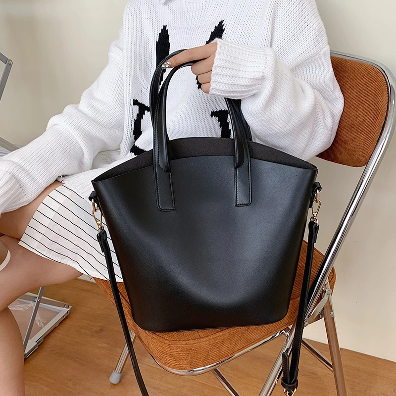 

с досавкой Solid Color PU Leather Crossbody Bags 2020 Classic Branded Shoulder Handbags Female Travel Totes Lux Hand Bag